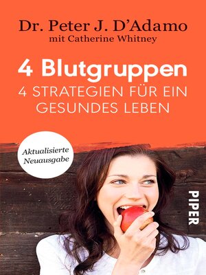 cover image of 4 Blutgruppen--4 Strategien für ein gesundes Leben
